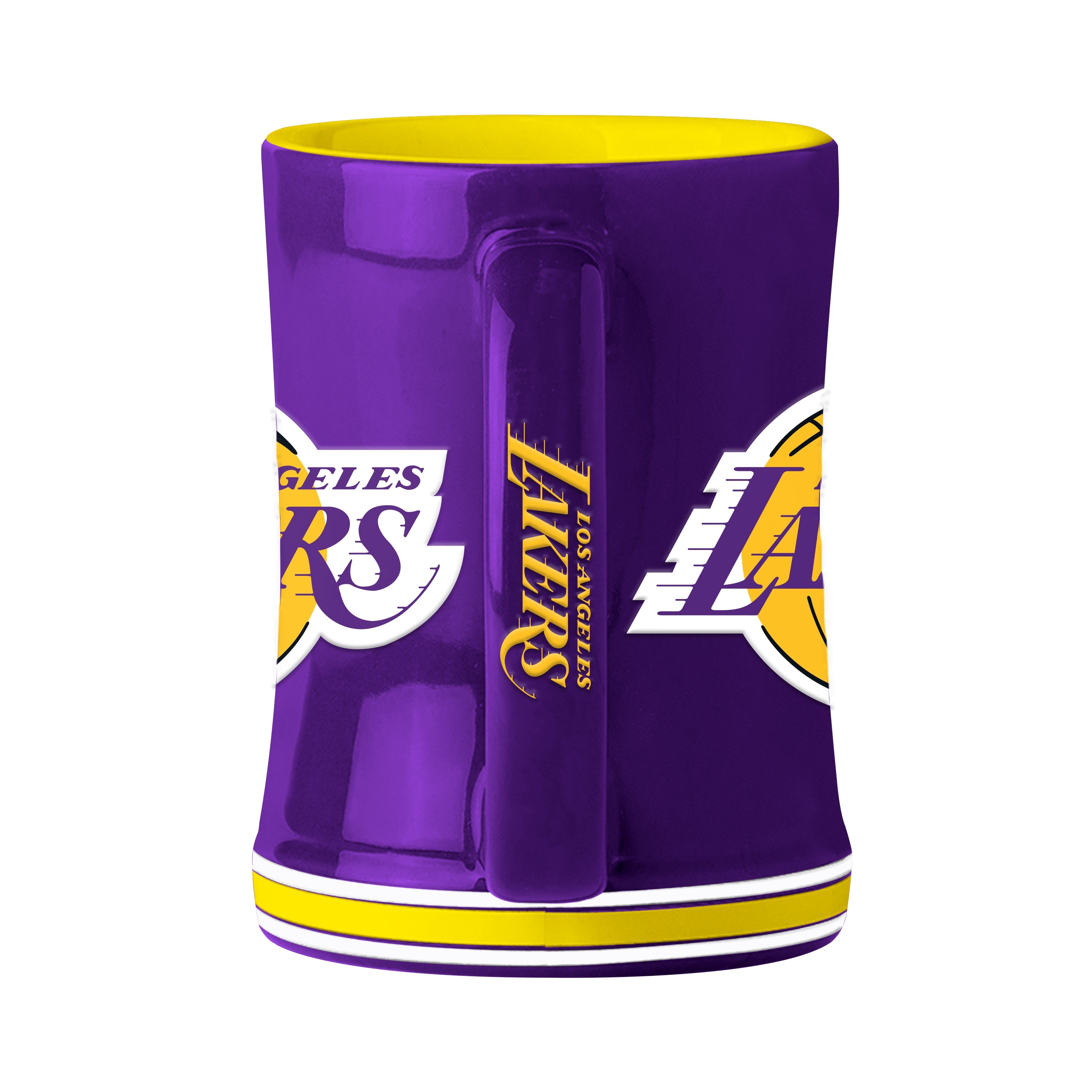 Los Angeles Lakers 14oz Relief Mug - Sports Gifts, Sports Memorabilia, Sports Collectibles, Fan Shop
