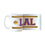 LA Lakers 15oz Overtime Stripe Sublimated Mug - Sports Gifts, Sports Memorabilia, Sports Collectibles, Fan Shop