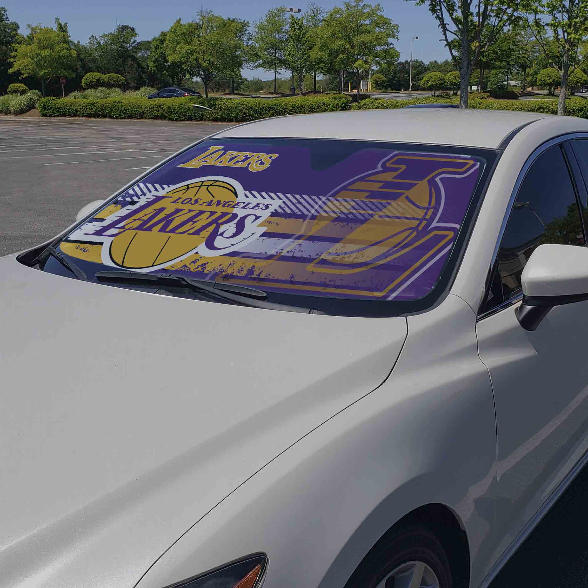 NBA - Los Angeles Lakers Auto Shade - Sports Gifts, Sports Memorabilia, Sports Collectibles, Fan Shop