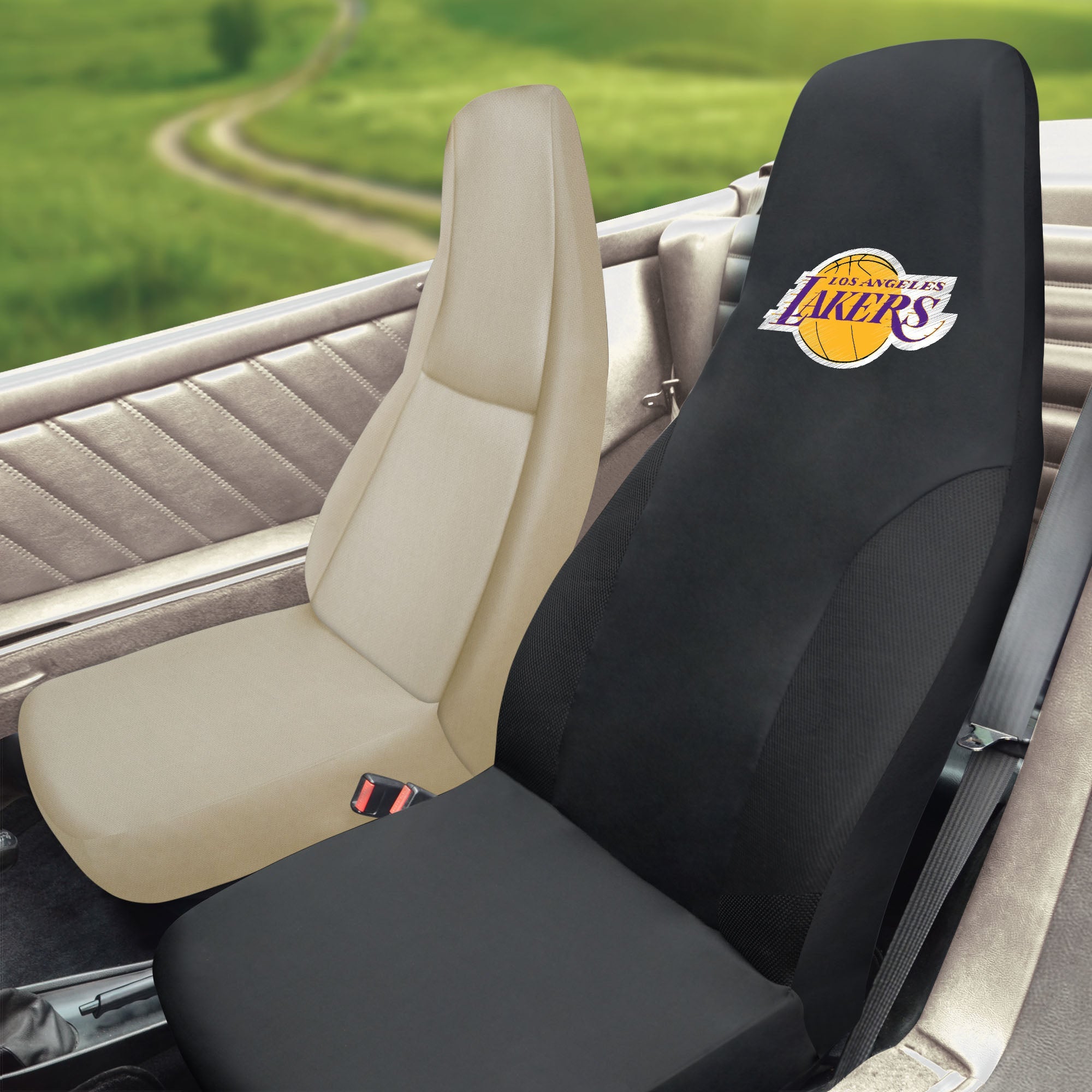 NBA - Los Angeles Lakers Seat Cover - Sports Gifts, Sports Memorabilia, Sports Collectibles, Fan Shop