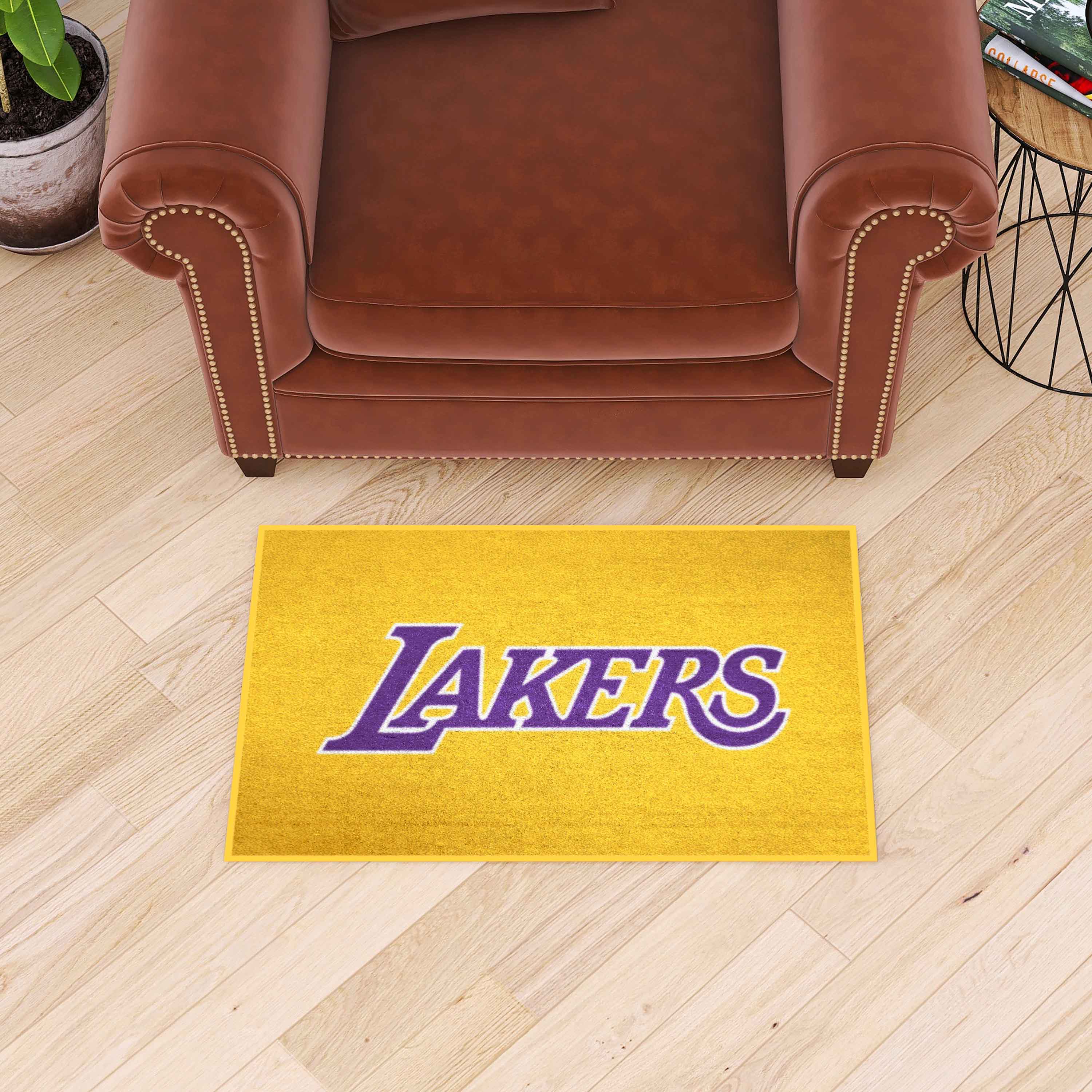 NBA - Los Angeles Lakers Starter Mat - Sports Gifts, Sports Memorabilia, Sports Collectibles, Fan Shop