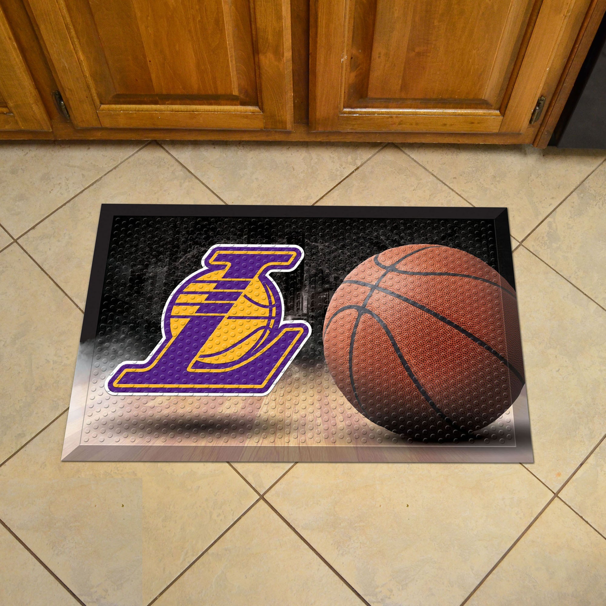 NBA - Los Angeles Lakers Scraper Mat - Sports Gifts, Sports Memorabilia, Sports Collectibles, Fan Shop
