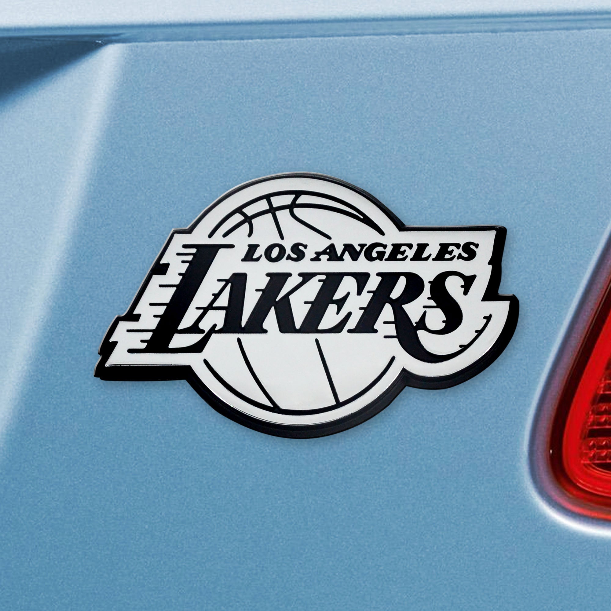 NBA - Los Angeles Lakers Chrome Emblem - Sports Gifts, Sports Memorabilia, Sports Collectibles, Fan Shop