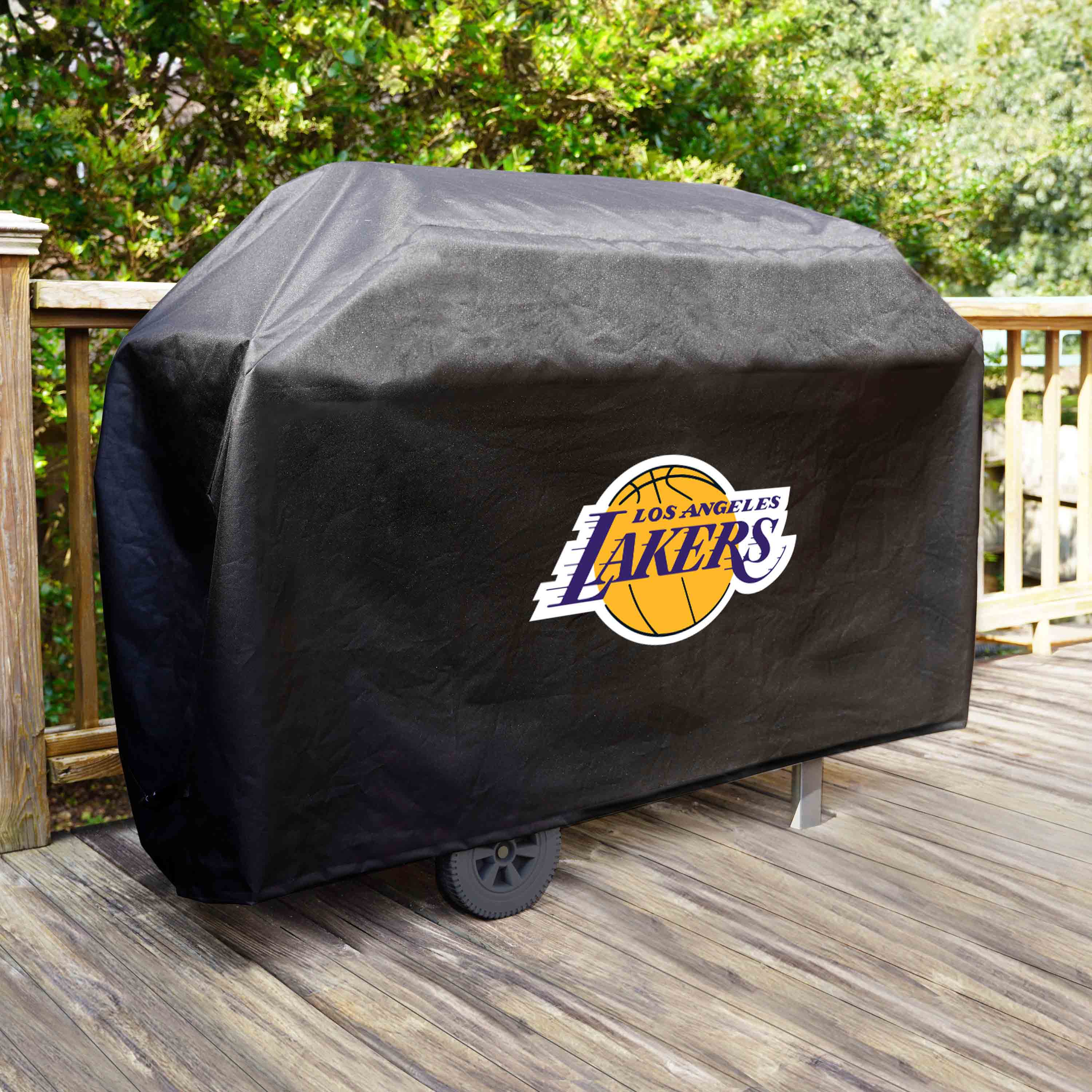 NBA - Los Angeles Lakers 4Burner Grill Cover - Sports Gifts, Sports Memorabilia, Sports Collectibles, Fan Shop