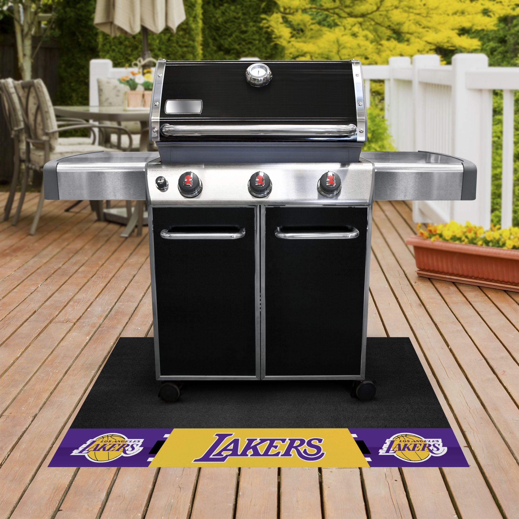 NBA - Los Angeles Lakers Grill Mat - Standard - Sports Gifts, Sports Memorabilia, Sports Collectibles, Fan Shop