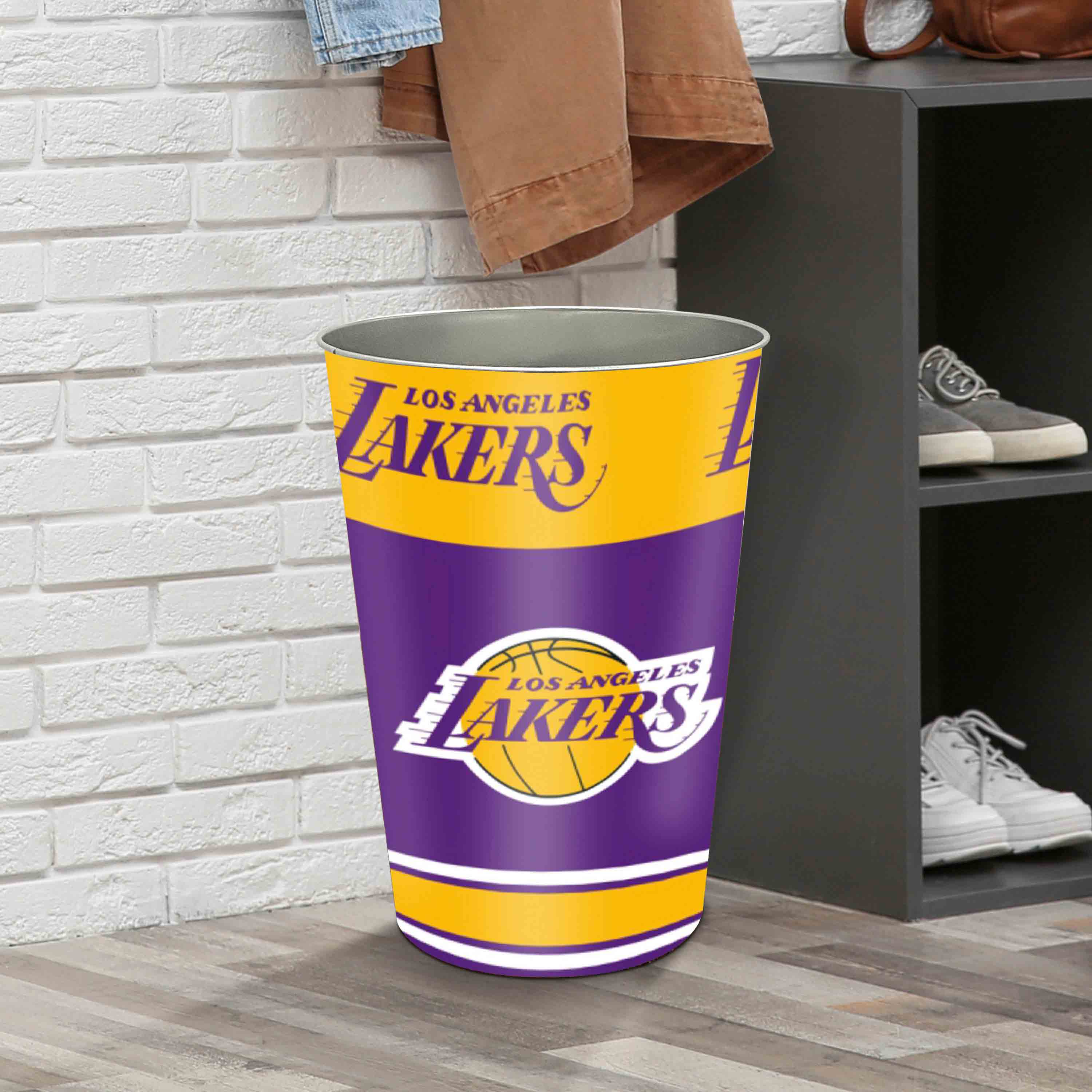NBA - Los Angeles Lakers Wastebasket - Sports Gifts, Sports Memorabilia, Sports Collectibles, Fan Shop