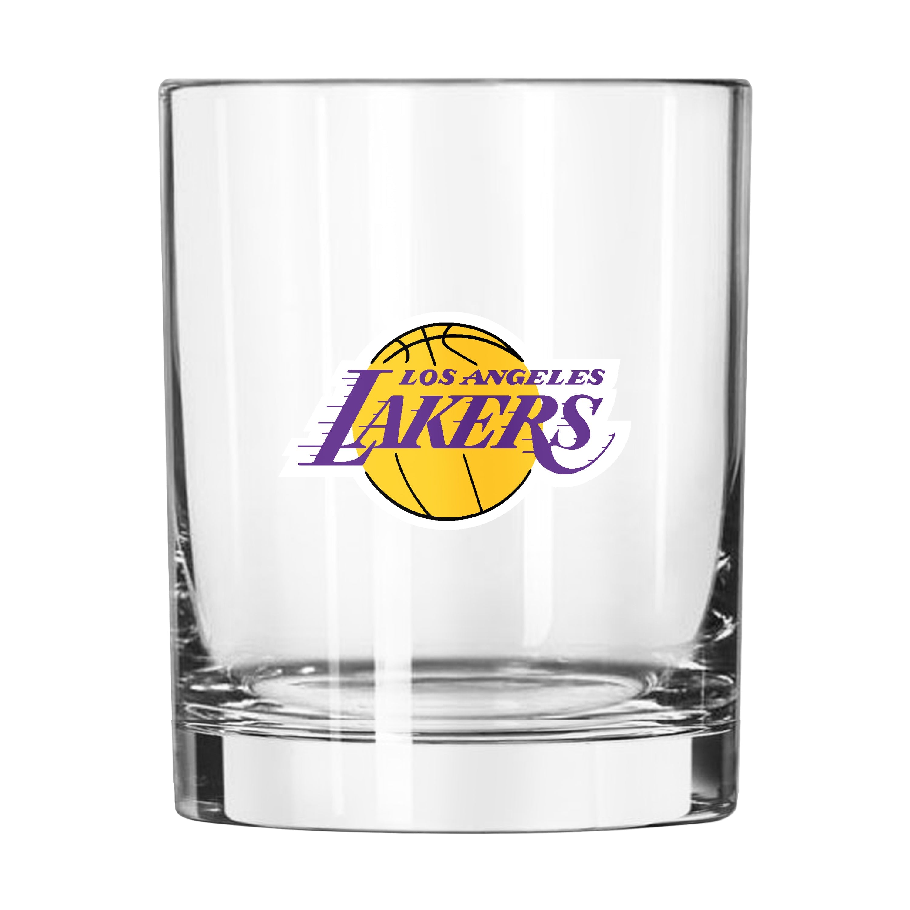 Los Angeles Lakers 14oz Letterman Rock Glass