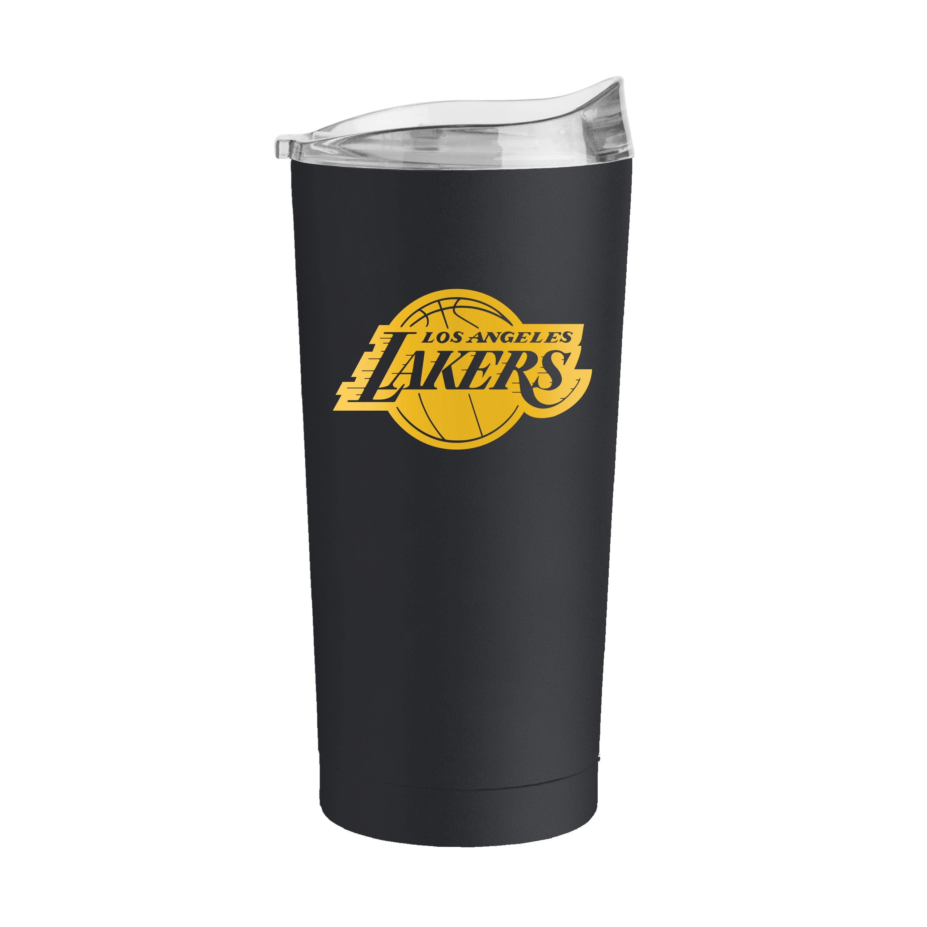 Los Angeles Lakers Black 20oz Flipside Powder Coat Tumbler - Sports Gifts, Sports Memorabilia, Sports Collectibles, Fan Shop