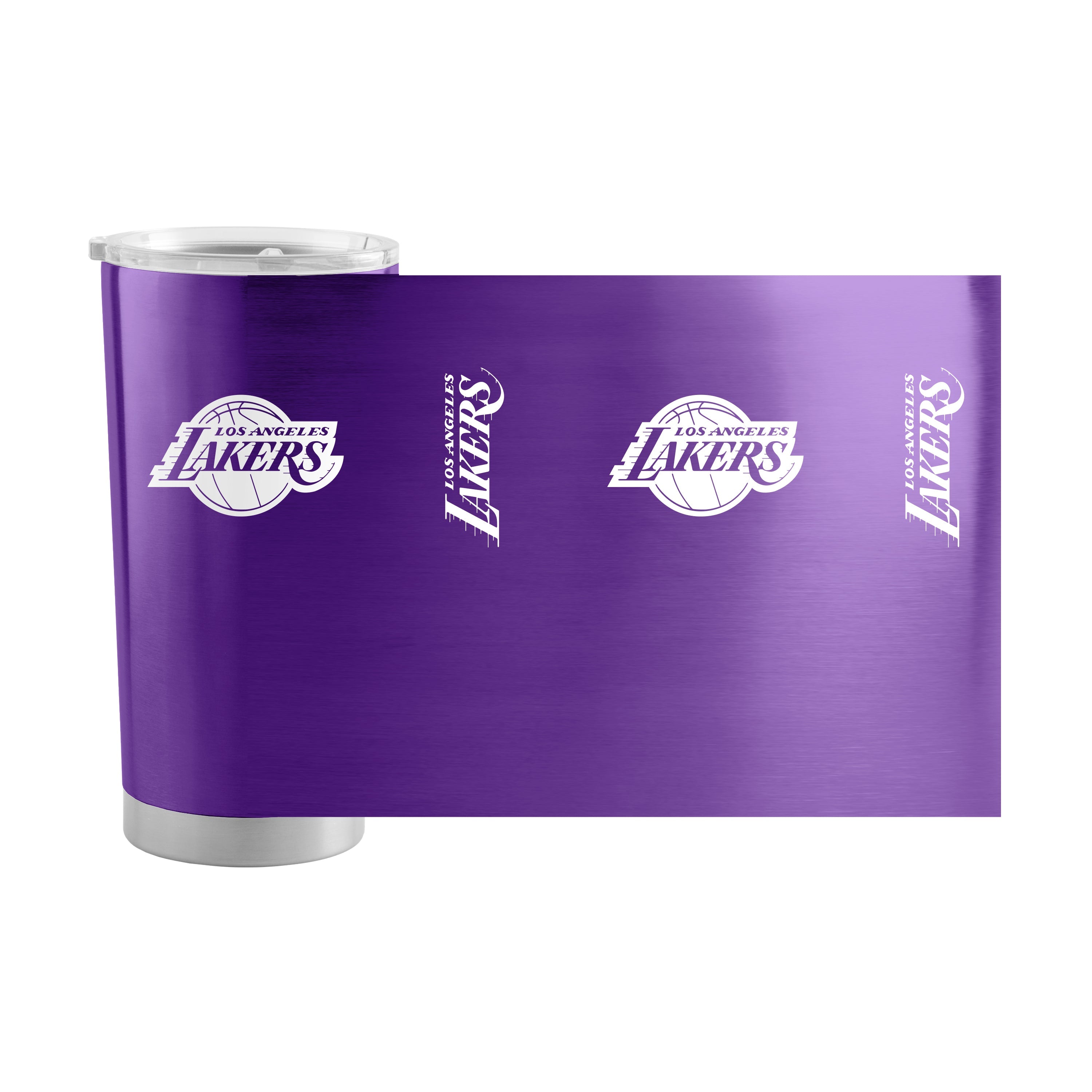 Los Angeles Lakers Alternate 20oz Gameday Stainless Tumbler - Sports Gifts, Sports Memorabilia, Sports Collectibles, Fan Shop