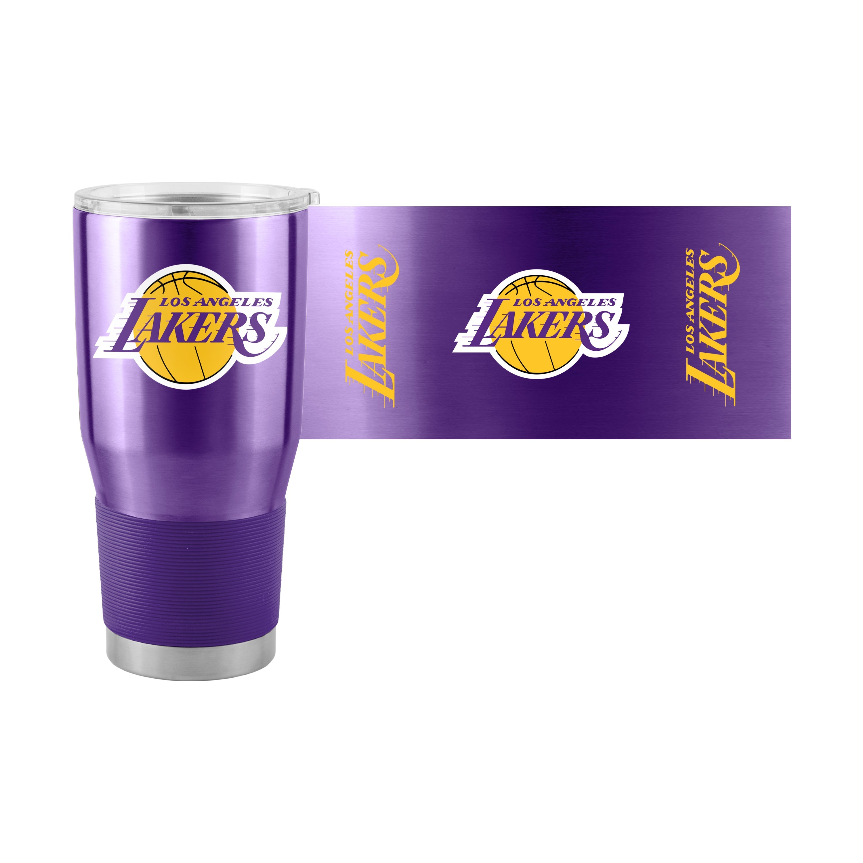 Los Angeles Lakers Gameday 30oz Stainless Tumbler - Sports Gifts, Sports Memorabilia, Sports Collectibles, Fan Shop