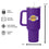 LA Lakers 40oz Flipside Powder Coat Tumbler - Sports Gifts, Sports Memorabilia, Sports Collectibles, Fan Shop