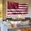 WinCraft Arizona Cardinals Nation Americana Flag Outdoor Indoor 3x5 Foot Banner - Sports Collectibles, Sports Memorabilia, Sports Fan Shop, Sports Gifts