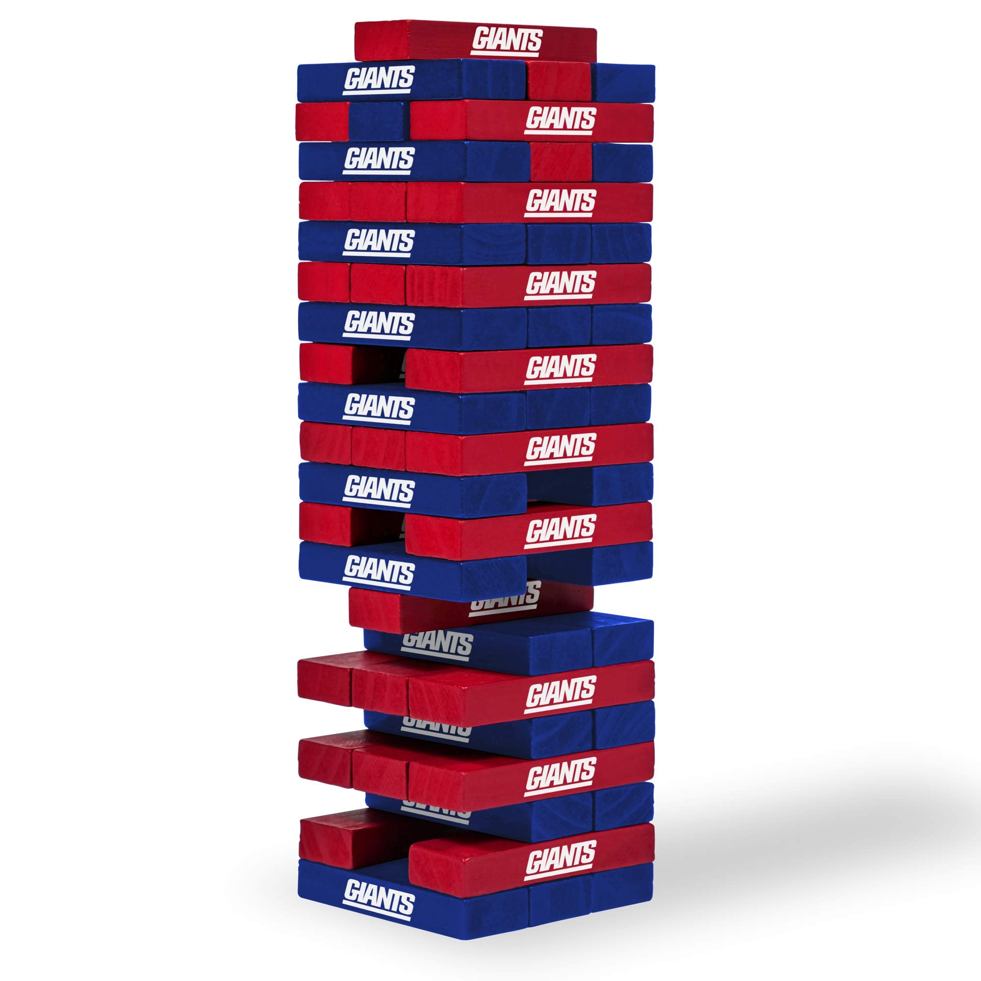 Wild Sports NFL New York Giants Table Top Stackers 3" x 1" x .5", Team Color - Sports Collectibles, Sports Memorabilia, Sports Fan Shop, Sports Gifts