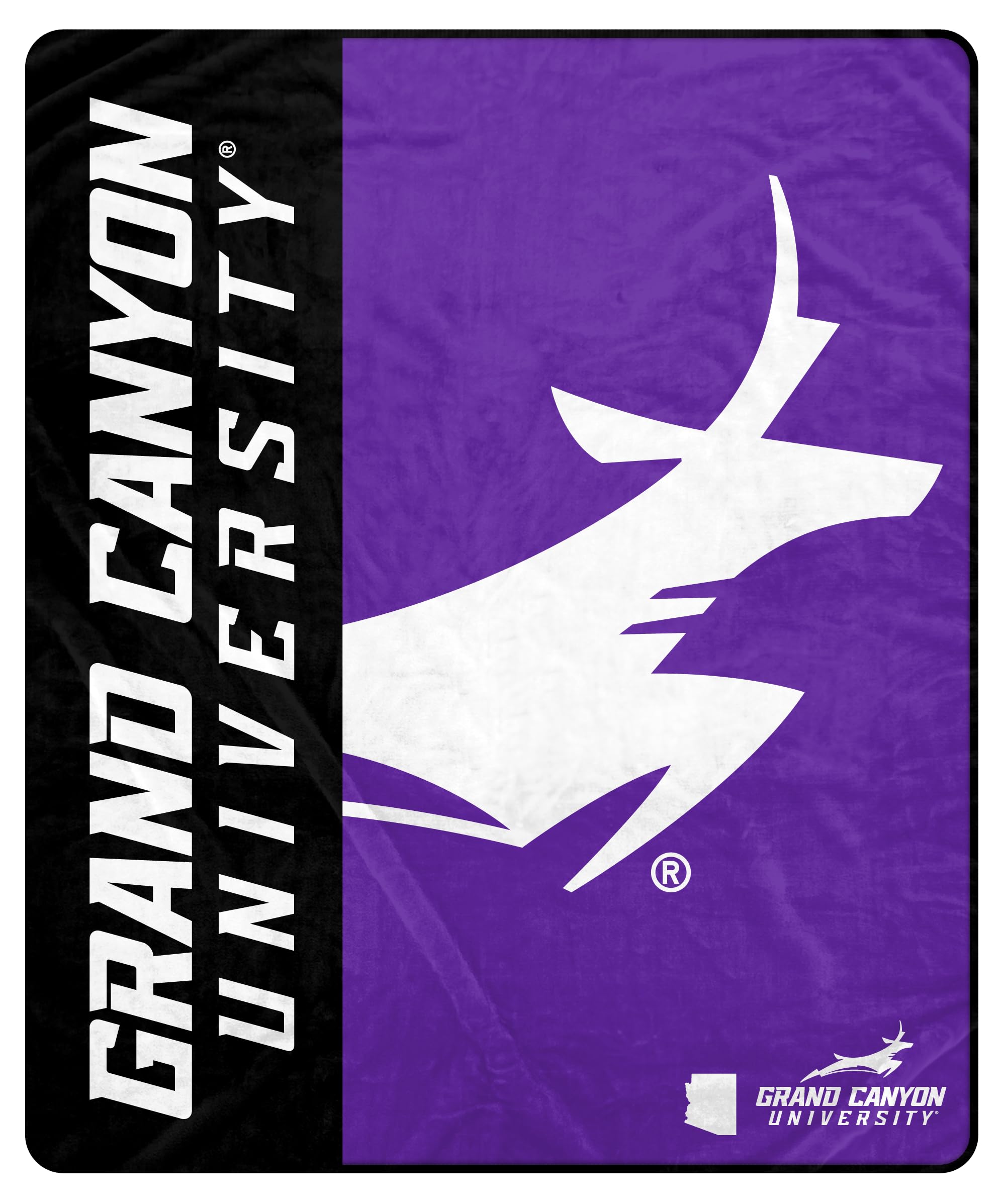 Proformance Home NCAA Grand Canyon Antelopes Endzone Ultra Soft Tailgate Throw - Sports Gifts, Sports Memorabilia, Sports Collectibles, Fan Shop