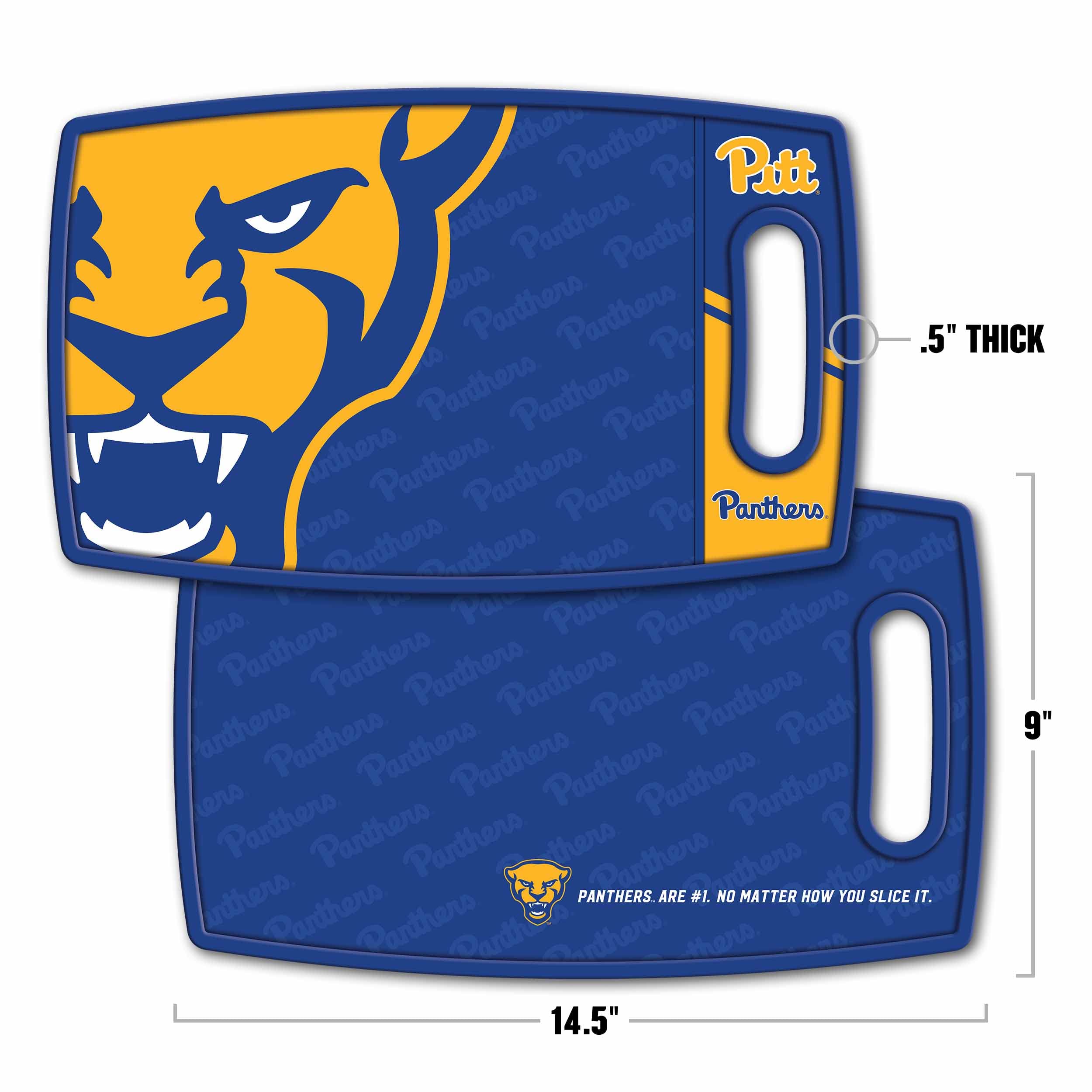 YouTheFan NCAA Pittsburgh Panthers Logo Series Cutting Board - Sports Collectibles, Sports Memorabilia, Sports Fan Shop, Sports Gifts