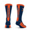 For Bare Feet NCAA VIRGINIA CAVALIERS MVP Crew Sock Team Color Large - Sports Gifts, Sports Memorabilia, Sports Collectibles, Fan Shop