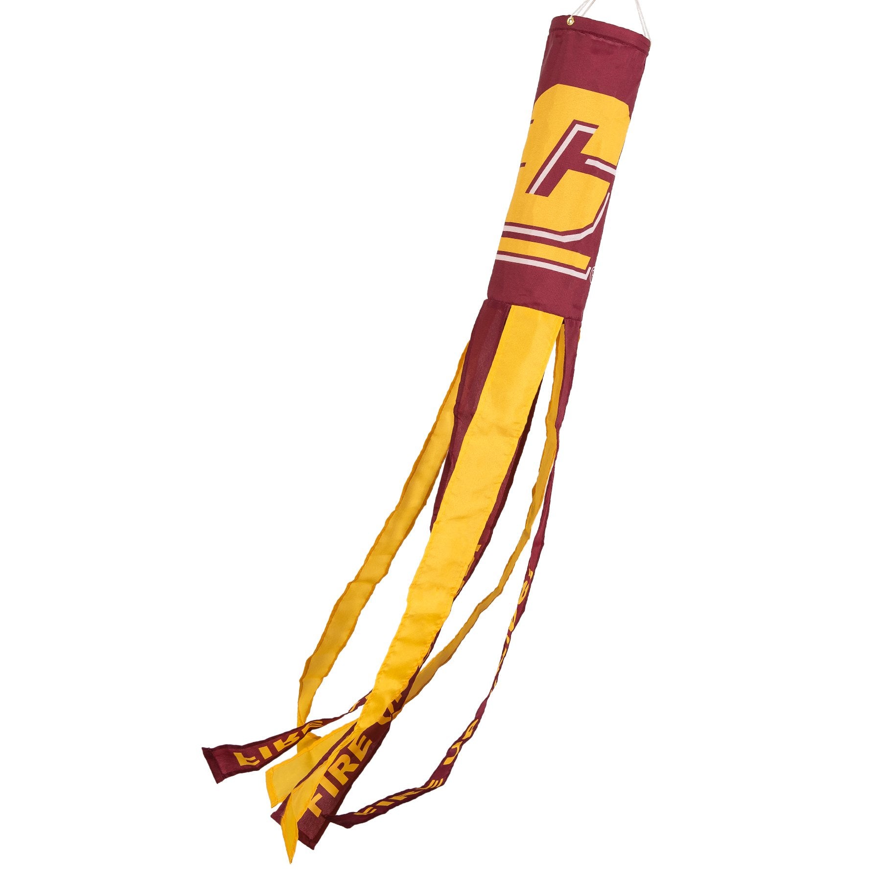 College Flags & Banners Co. Central Michigan Chippewas Windsock - Sports Collectibles, Sports Memorabilia, Sports Fan Shop, Sports Gifts
