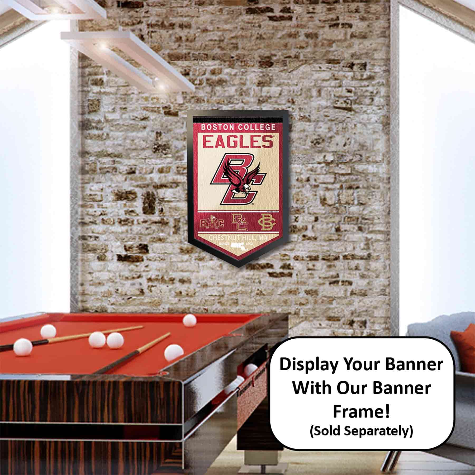 Boston College Eagles Heritage History Banner Pennant - Sports Collectibles, Sports Memorabilia, Sports Fan Shop, Sports Gifts