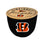 NFL Cincinnati Bengals Script Circle Logo Ceramic Candle - Sports Gifts, Sports Memorabilia, Sports Collectibles, Fan Shop