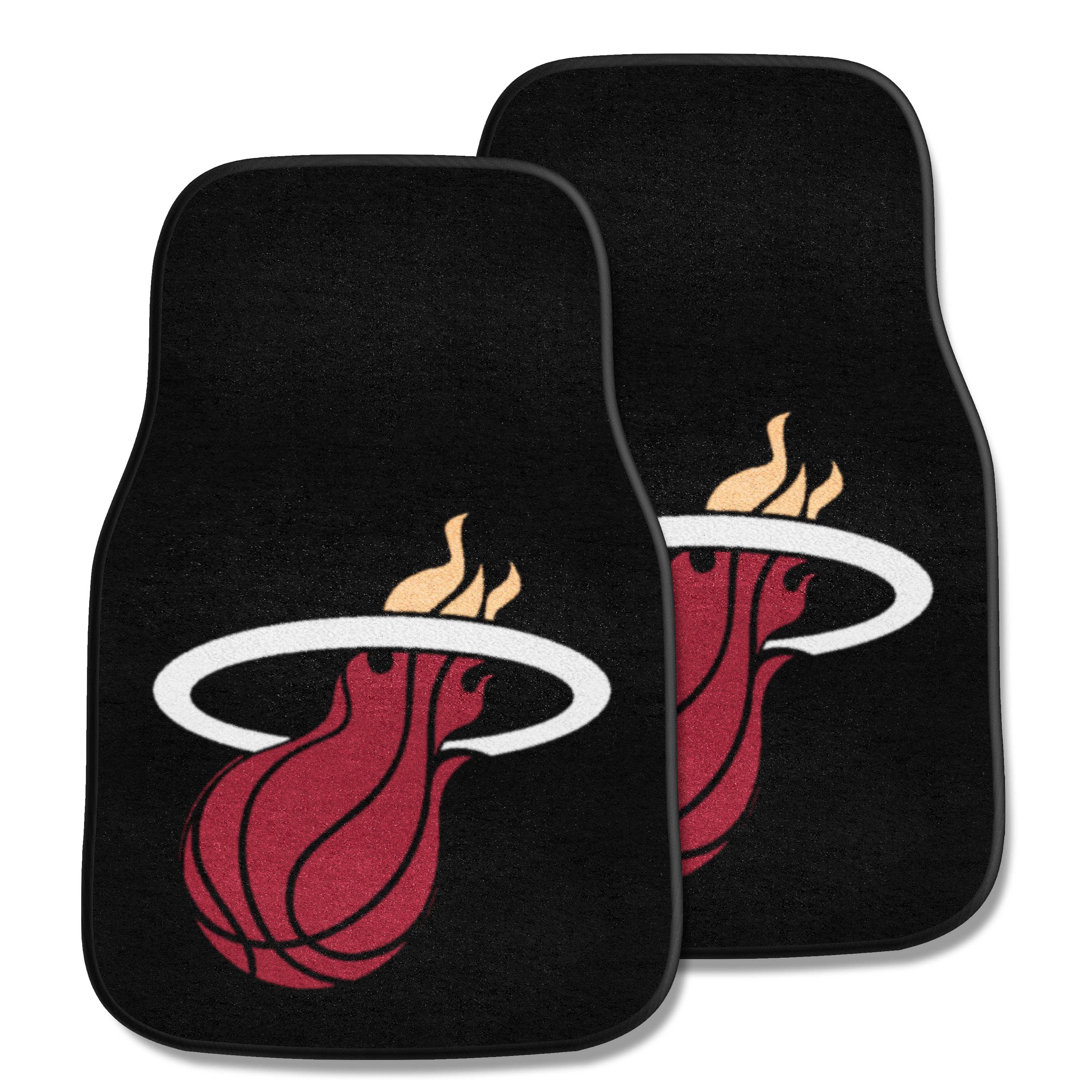 NBA - Miami Heat 2-pc Carpet Car Mat Set
