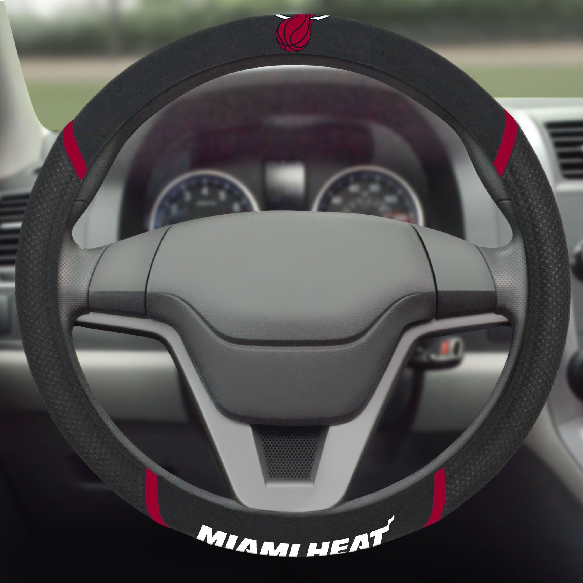 NBA - Miami Heat Steering Wheel Cover - Sports Gifts, Sports Memorabilia, Sports Collectibles, Fan Shop