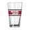 Miami Heat 16oz Stripe Pint Glass - Sports Gifts, Sports Memorabilia, Sports Collectibles, Fan Shop