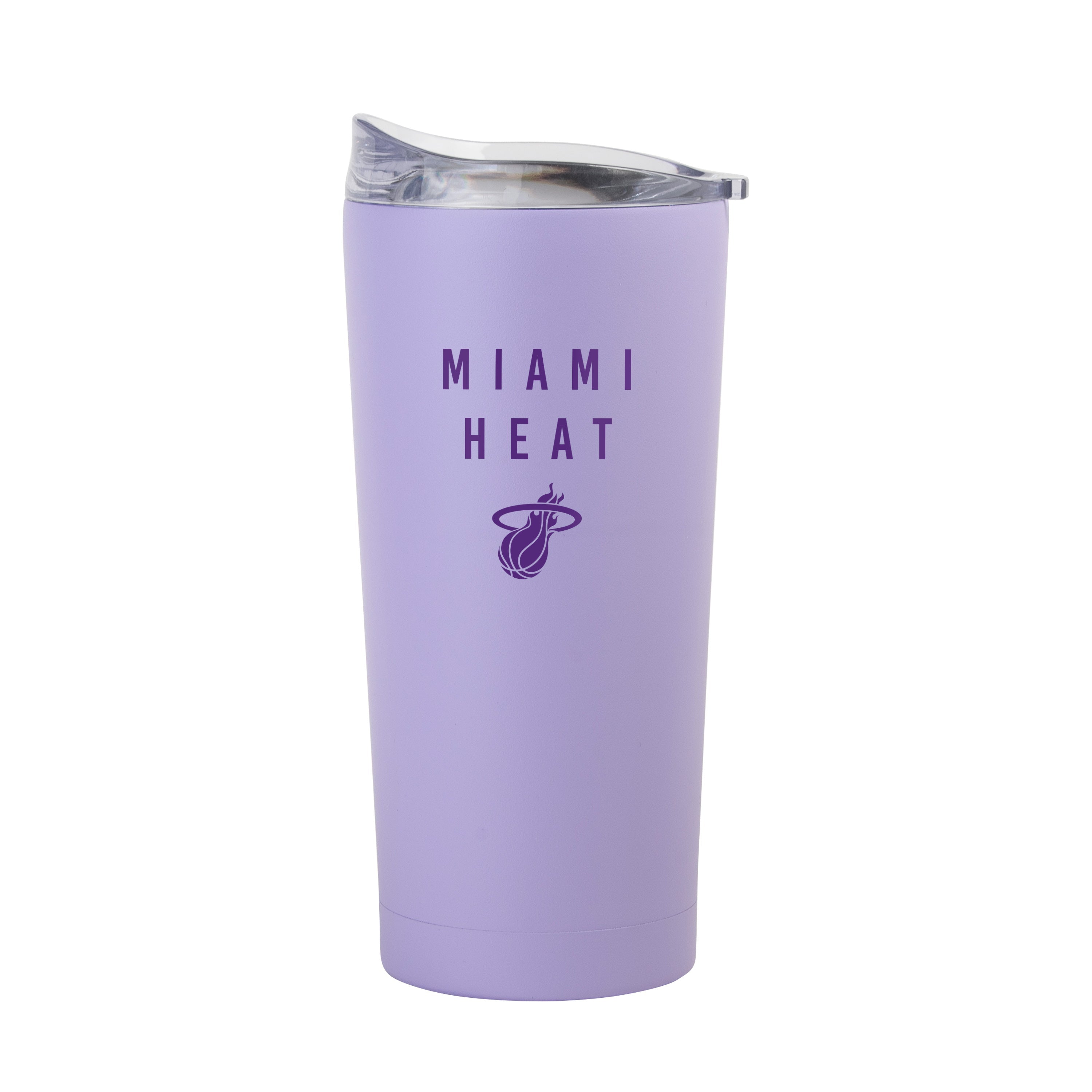 Miami Heat 20oz Tonal Lavender Powder Coat Tumbler