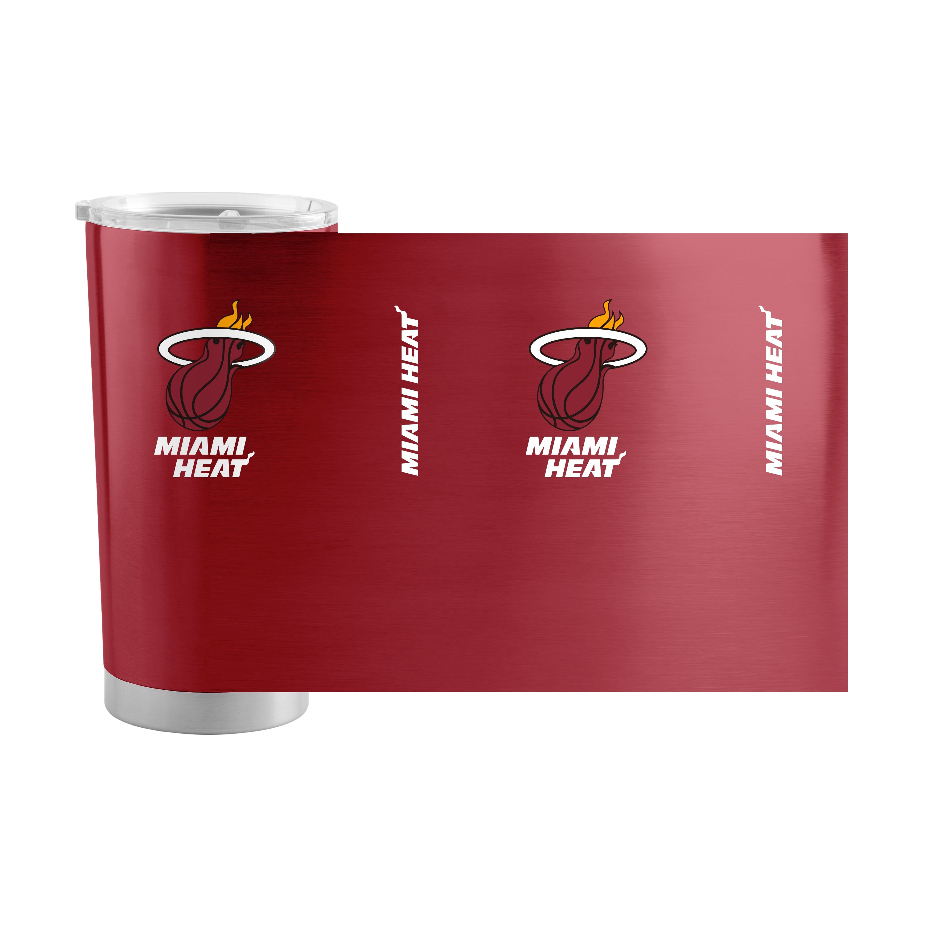 Miami Heat 20oz Gameday Stainless Steel Tumbler - Sports Gifts, Sports Memorabilia, Sports Collectibles, Fan Shop