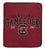 NCAA South Carolina Gamecocks Vintage Arch Block Ultra Soft Blanket - Sports Gifts, Sports Memorabilia, Sports Collectibles, Fan Shop