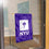 College Flags & Banners Co. New York Violets Window Wall Banner Hanging Flag with Suction Cup - Sports Collectibles, Sports Memorabilia, Sports Fan Shop, Sports Gifts