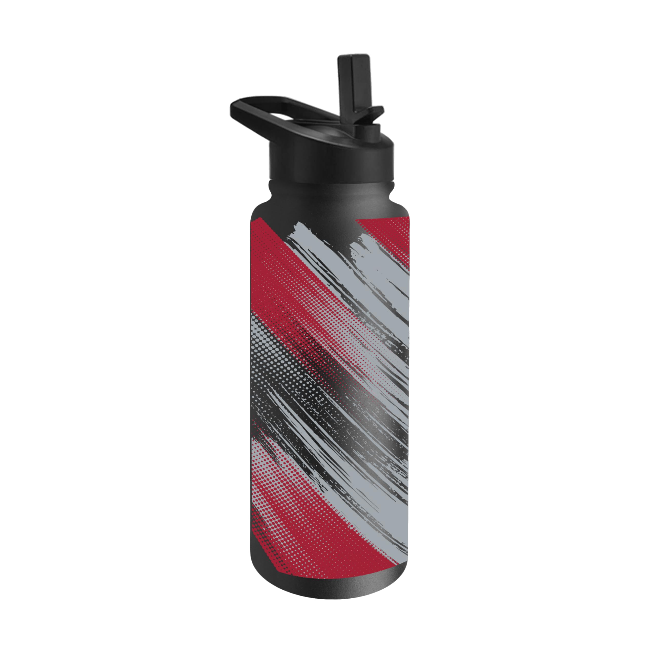 Logo Brands Indiana Hoosiers 2026 College Football Playoff National Champions 34 oz Quencher Water Bottle – Built-In Straw, Official CFP Logo - Great Gift & Collectible - Sports Gifts, Sports Memorabilia, Sports Collectibles, Fan Shop