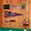 WinCraft 2024 Super Bowl LVIII Dueling Teams Chiefs 49ers Pennant Flag - Sports Collectibles, Sports Memorabilia, Sports Fan Shop, Sports Gifts