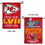 WinCraft Kansas City Chiefs Super Bowl LVII Champions Double Sided Garden Banner Flag - Sports Collectibles, Sports Memorabilia, Sports Fan Shop, Sports Gifts