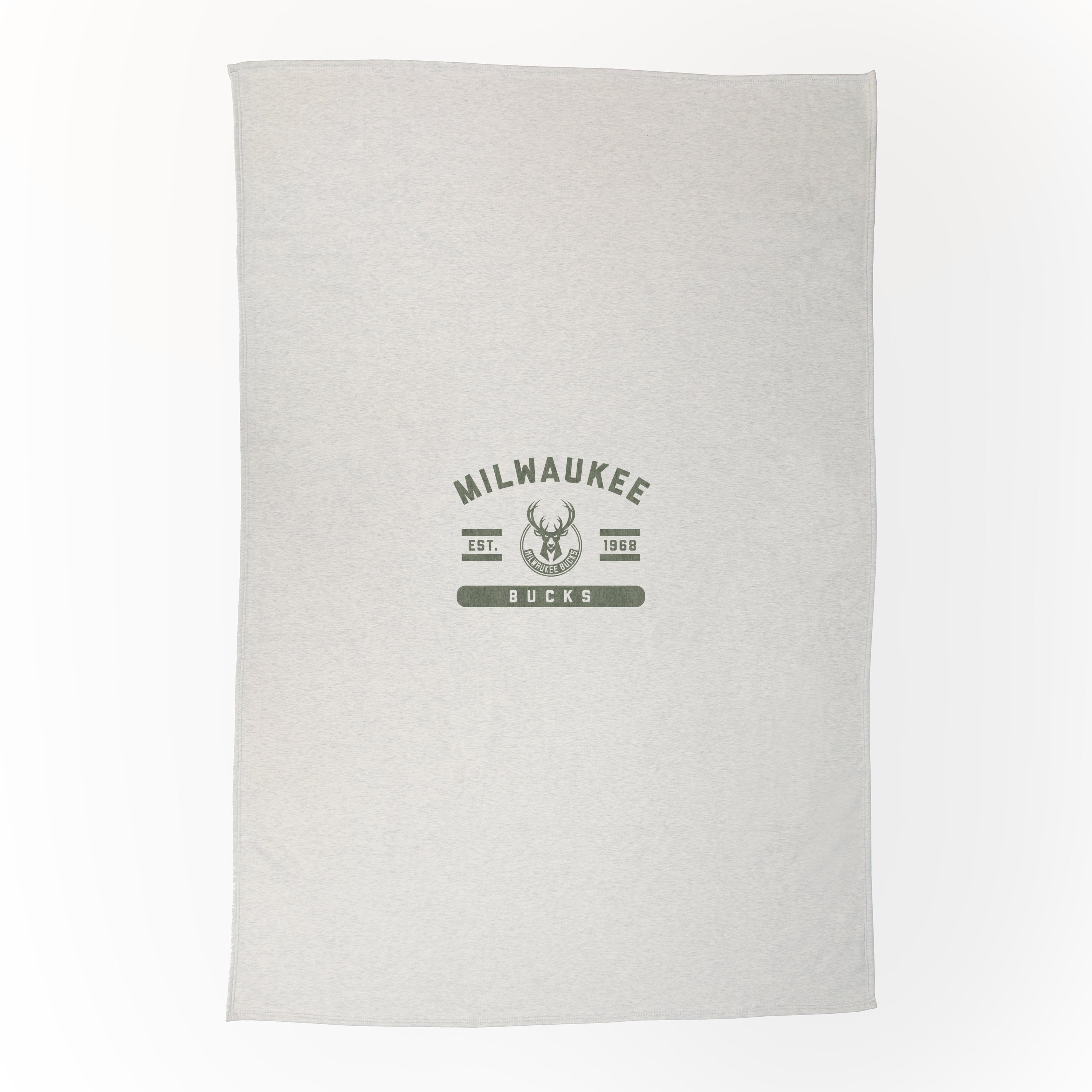 Milwaukee Bucks Oatmeal Sweatshirt Blanket
