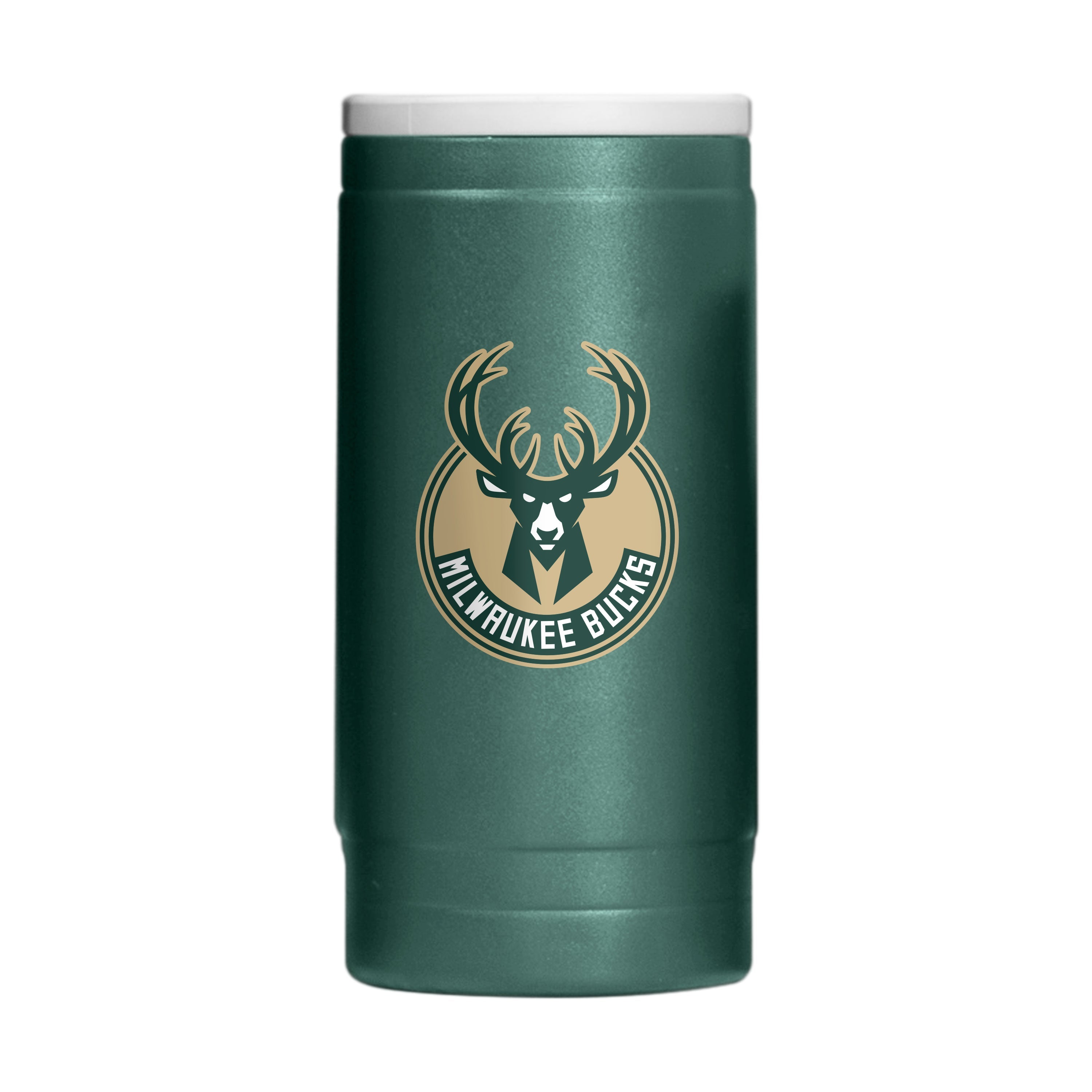 Milwaukee Bucks 12oz Flipside Powder Coat Slim Can Coolie