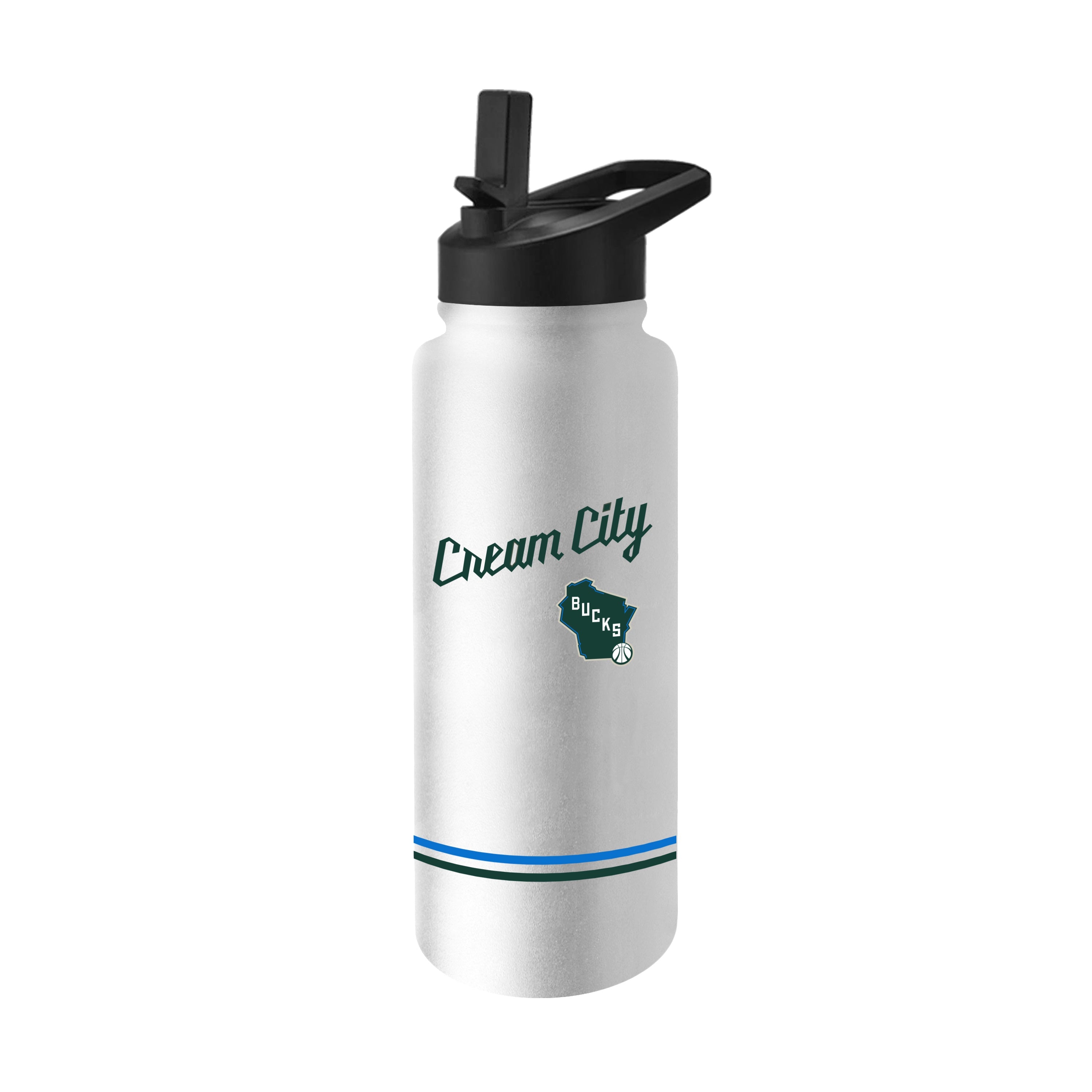 Milwaukee Bucks 34oz City Edition 2026 Quencher Bottle