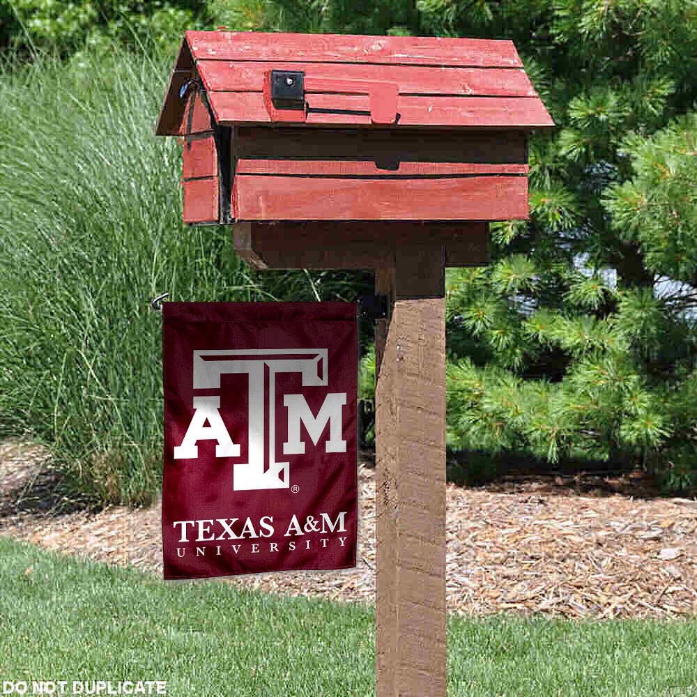 College Flags & Banners Co. Texas A&M Aggies Garden Flag - Sports Collectibles, Sports Memorabilia, Sports Fan Shop, Sports Gifts