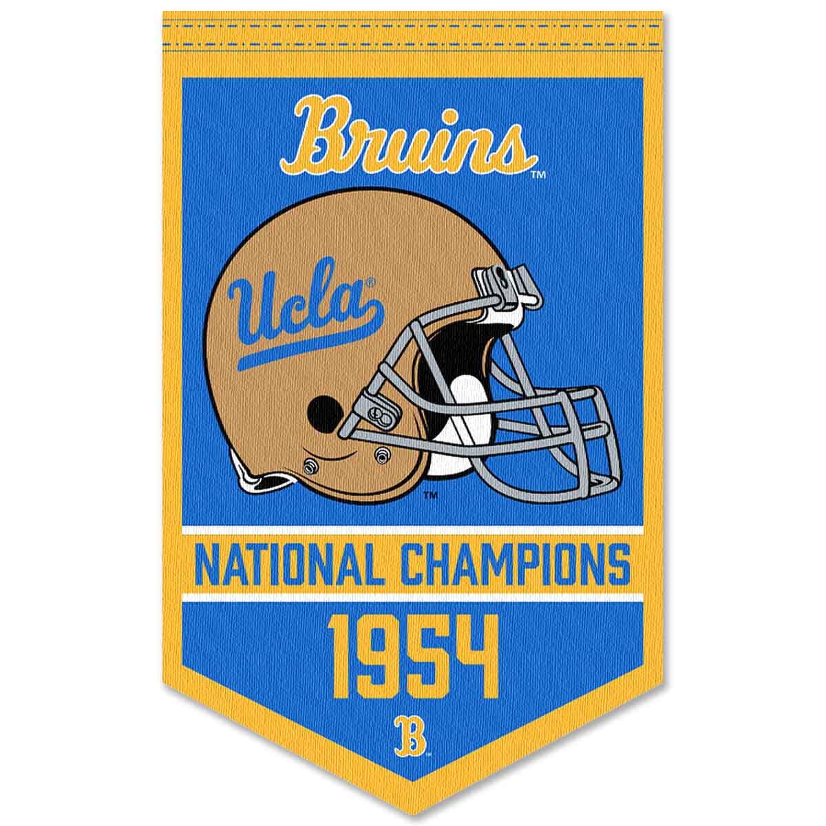 Bruins Football Champions Banners - Sports Collectibles, Sports Memorabilia, Sports Fan Shop, Sports Gifts