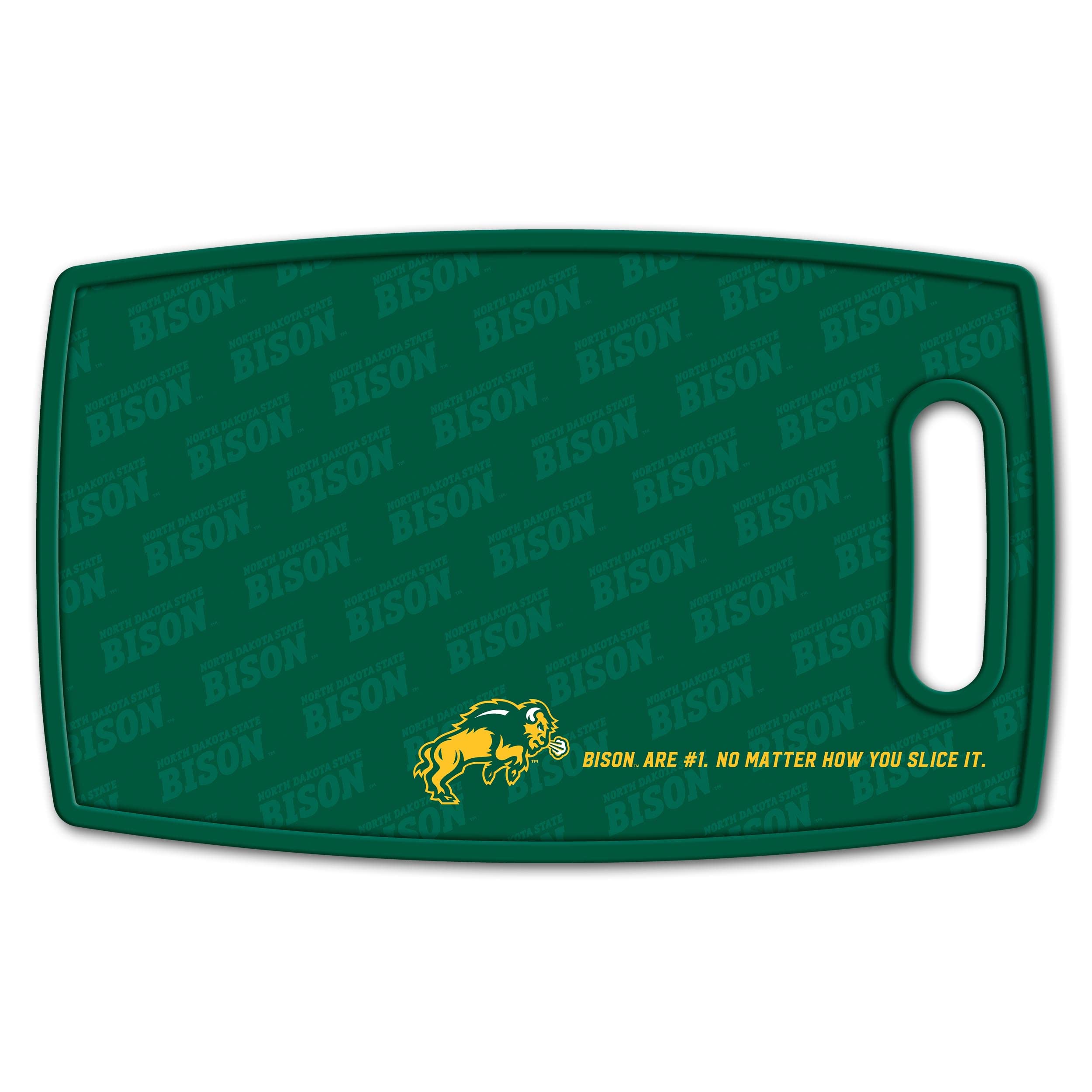 YouTheFan NCAA North Dakota State Bison Logo Series Cutting Board - Sports Collectibles, Sports Memorabilia, Sports Fan Shop, Sports Gifts
