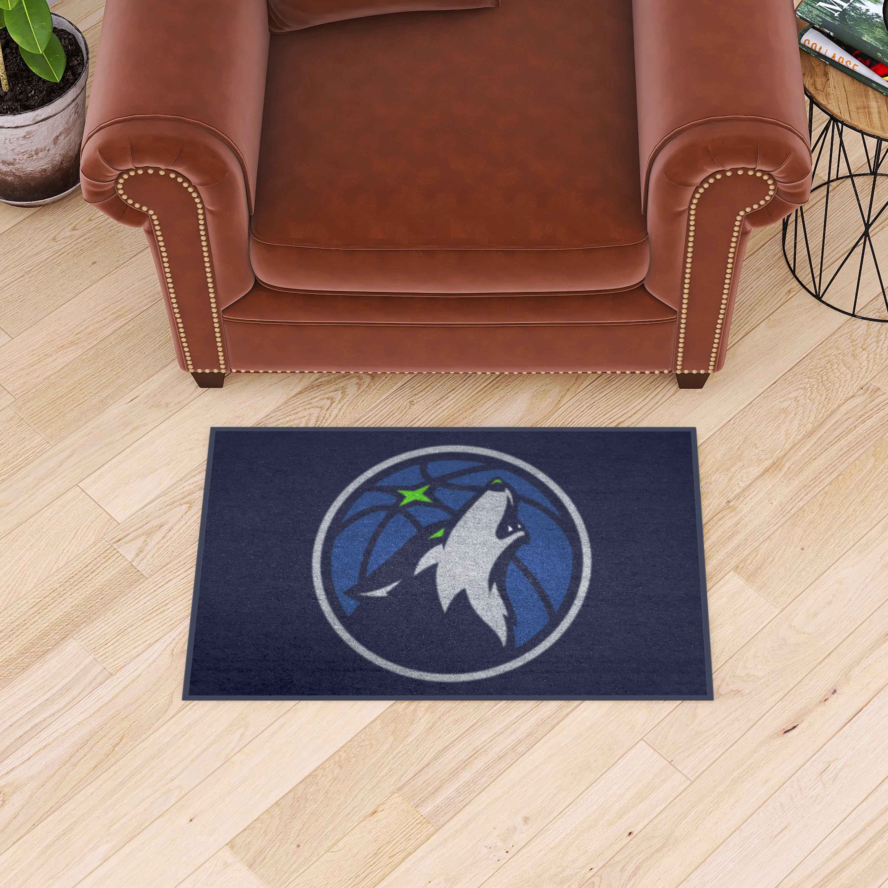 NBA - Minnesota Timberwolves Starter Mat - Sports Gifts, Sports Memorabilia, Sports Collectibles, Fan Shop