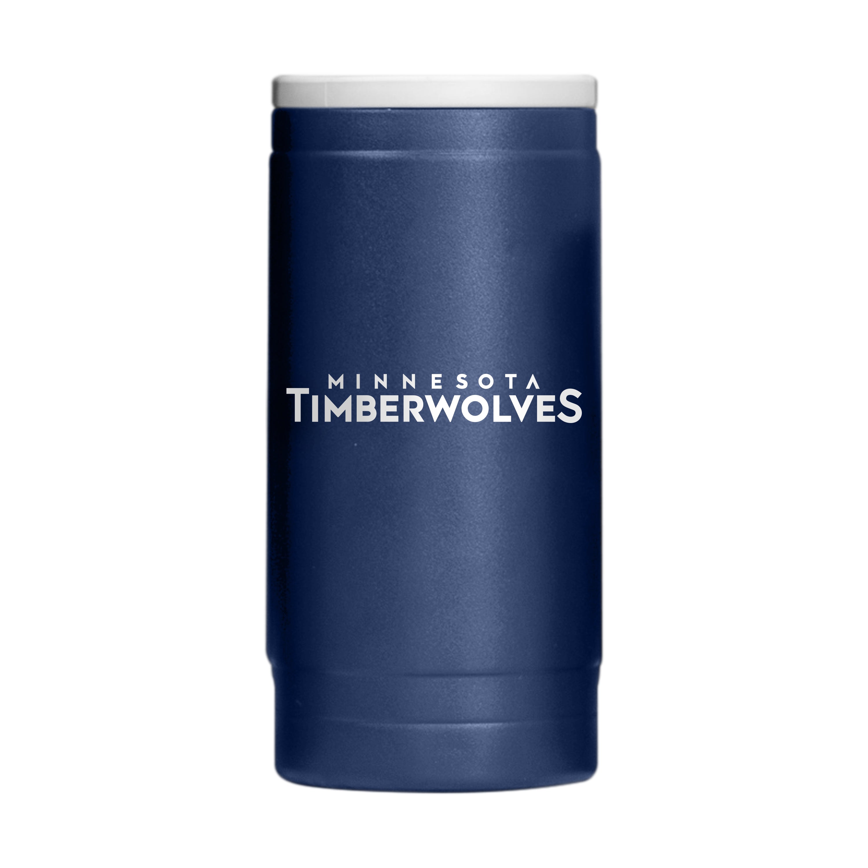Minnesota Timberwolves 12oz Flipside Powder Coat Slim Can Coolie - Sports Gifts, Sports Memorabilia, Sports Collectibles, Fan Shop