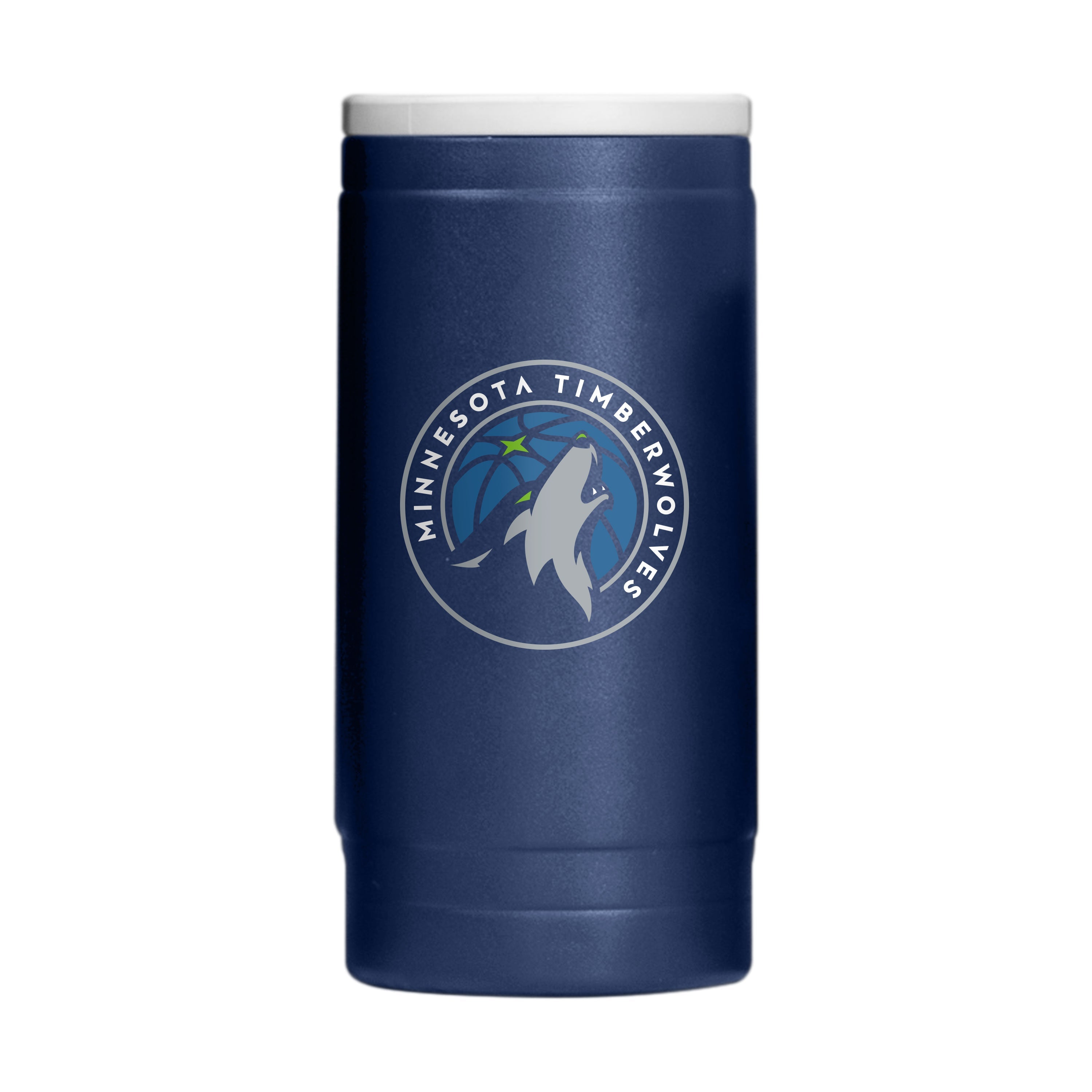 Minnesota Timberwolves 12oz Flipside Powder Coat Slim Can Coolie