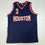 Autographed/Signed Steve Francis Houston Blue Basketball Jersey JSA COA
