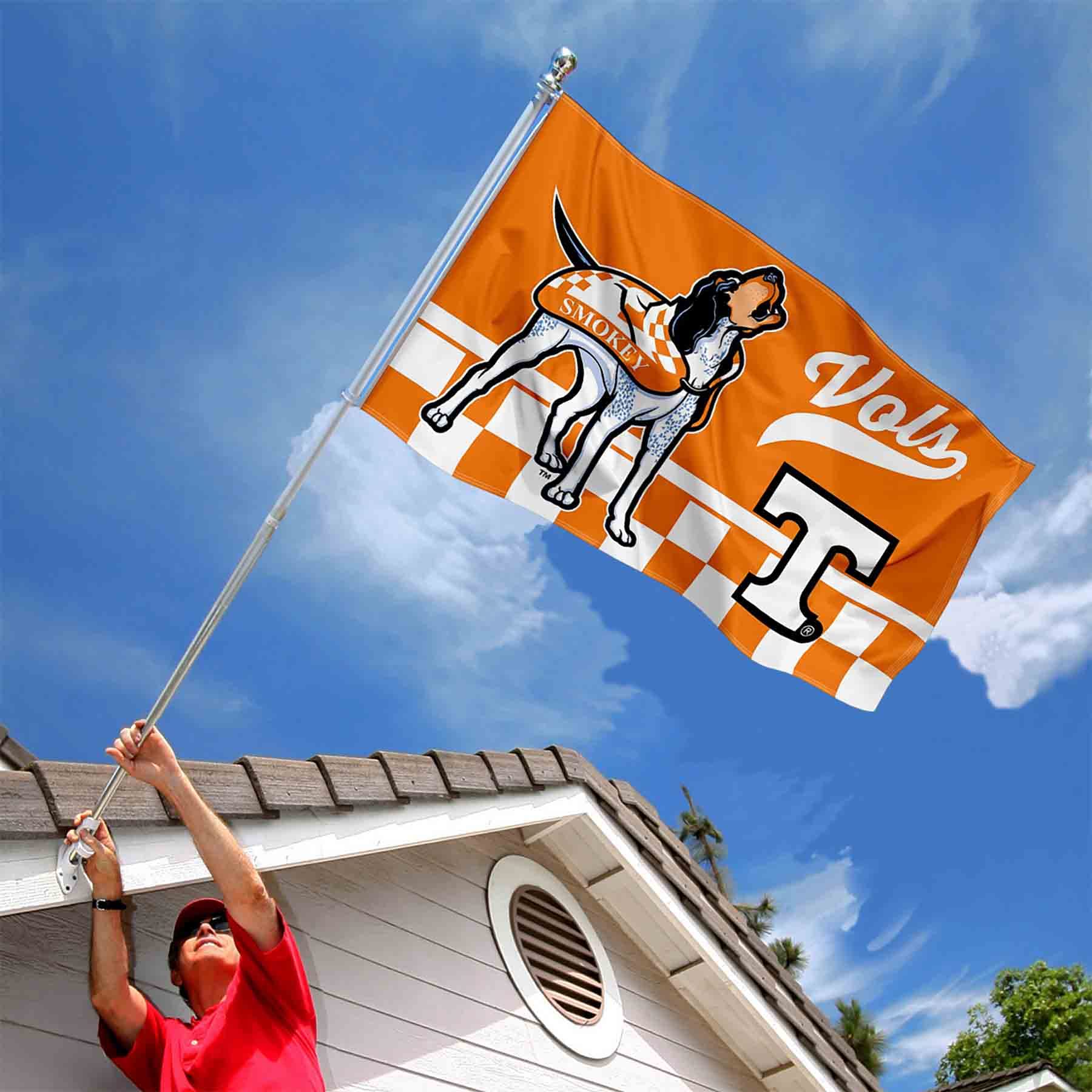 Tennessee Volunteers Logo Banner and Tapestry Wall Tack Pads - Sports Collectibles, Sports Memorabilia, Sports Fan Shop, Sports Gifts