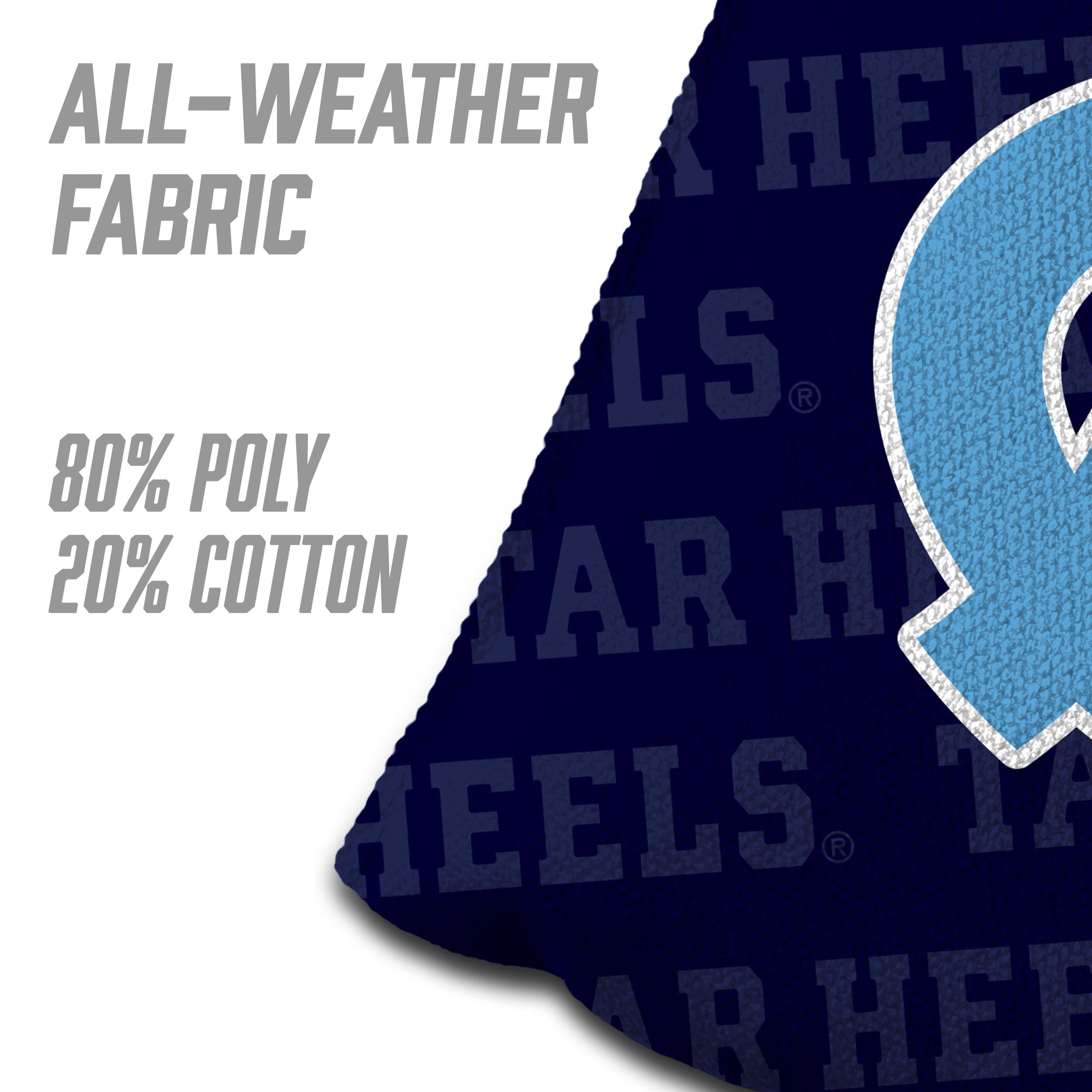 YouTheFan NCAA North Carolina Tar Heels Cornhole Bags - 4PK - Blue - Sports Collectibles, Sports Memorabilia, Sports Fan Shop, Sports Gifts