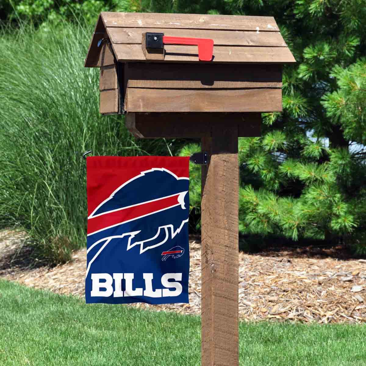 WinCraft Buffalo Bills Large Logo Double Sided Garden Banner Flag - Sports Collectibles, Sports Memorabilia, Sports Fan Shop, Sports Gifts