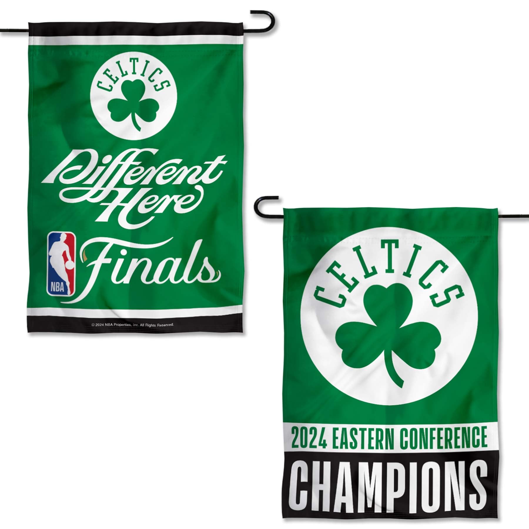 Boston Celtics 2024 Finals Bound Conference Champions Garden Flag Banner - Sports Collectibles, Sports Memorabilia, Sports Fan Shop, Sports Gifts