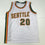 Autographed/Signed Gary Payton Seattle White Basketball Jersey Beckett BAS COA