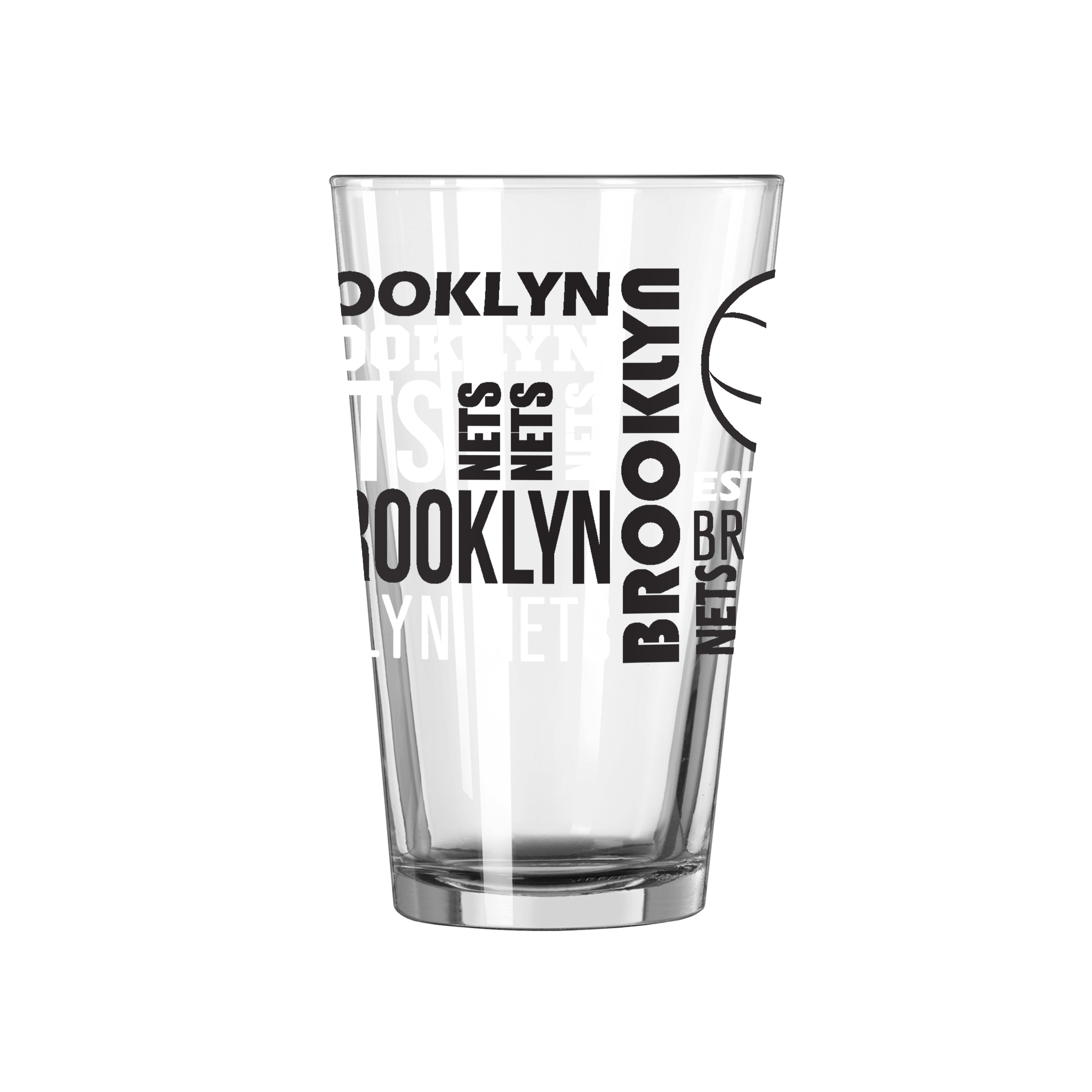 Brooklyn Nets 16oz Spirit Pint Glass