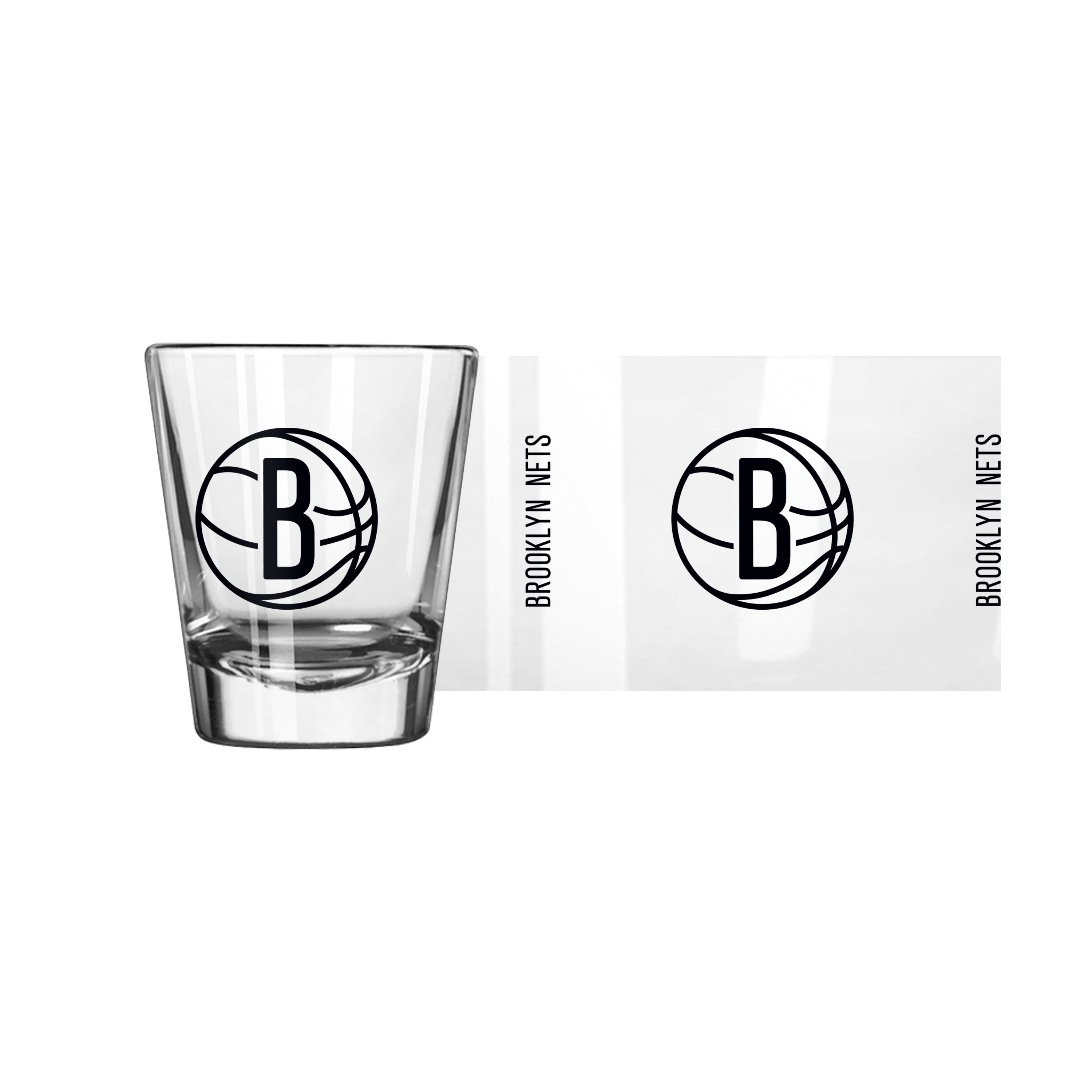 Brooklyn Nets 2oz Gameday Shot Glass - Sports Gifts, Sports Memorabilia, Sports Collectibles, Fan Shop